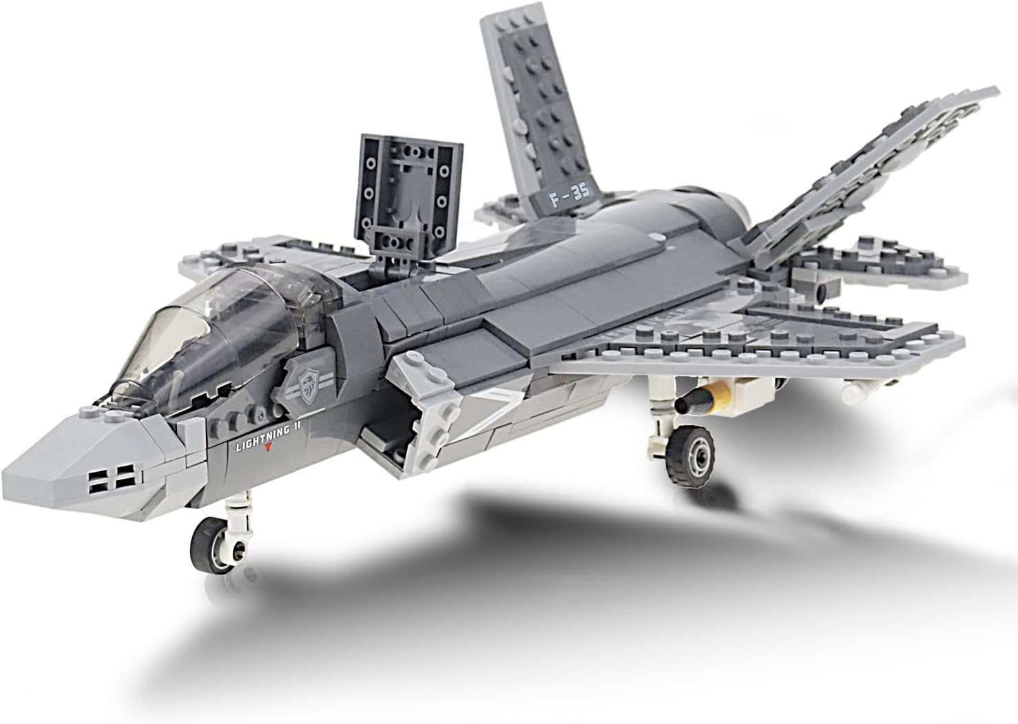 Amazon.com: MEOA 646 Pcs F-35B Lightning II Plane Building Toys